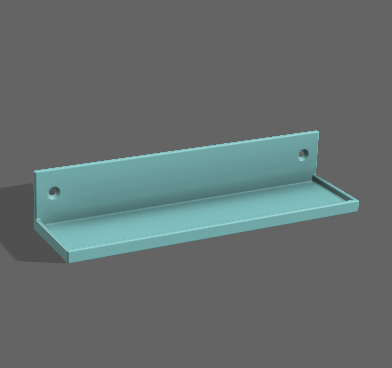 Small digital clock shelf by mscalora Download free STL model