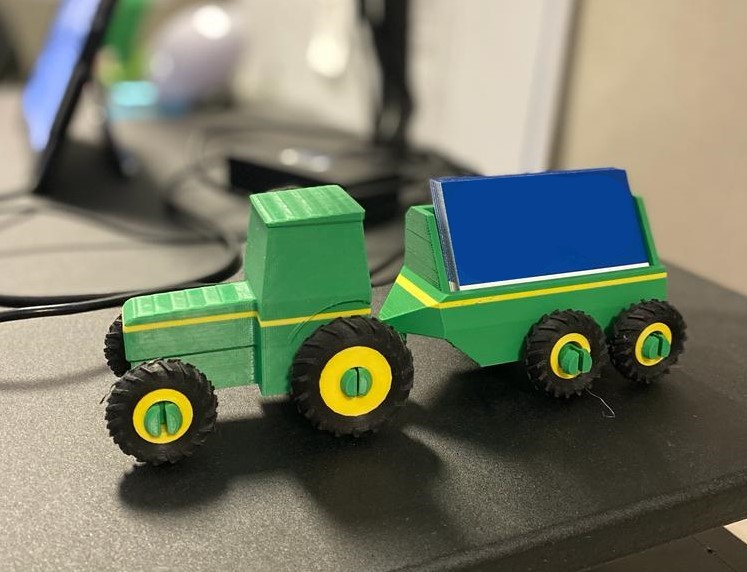 Tractor Business Card Holder