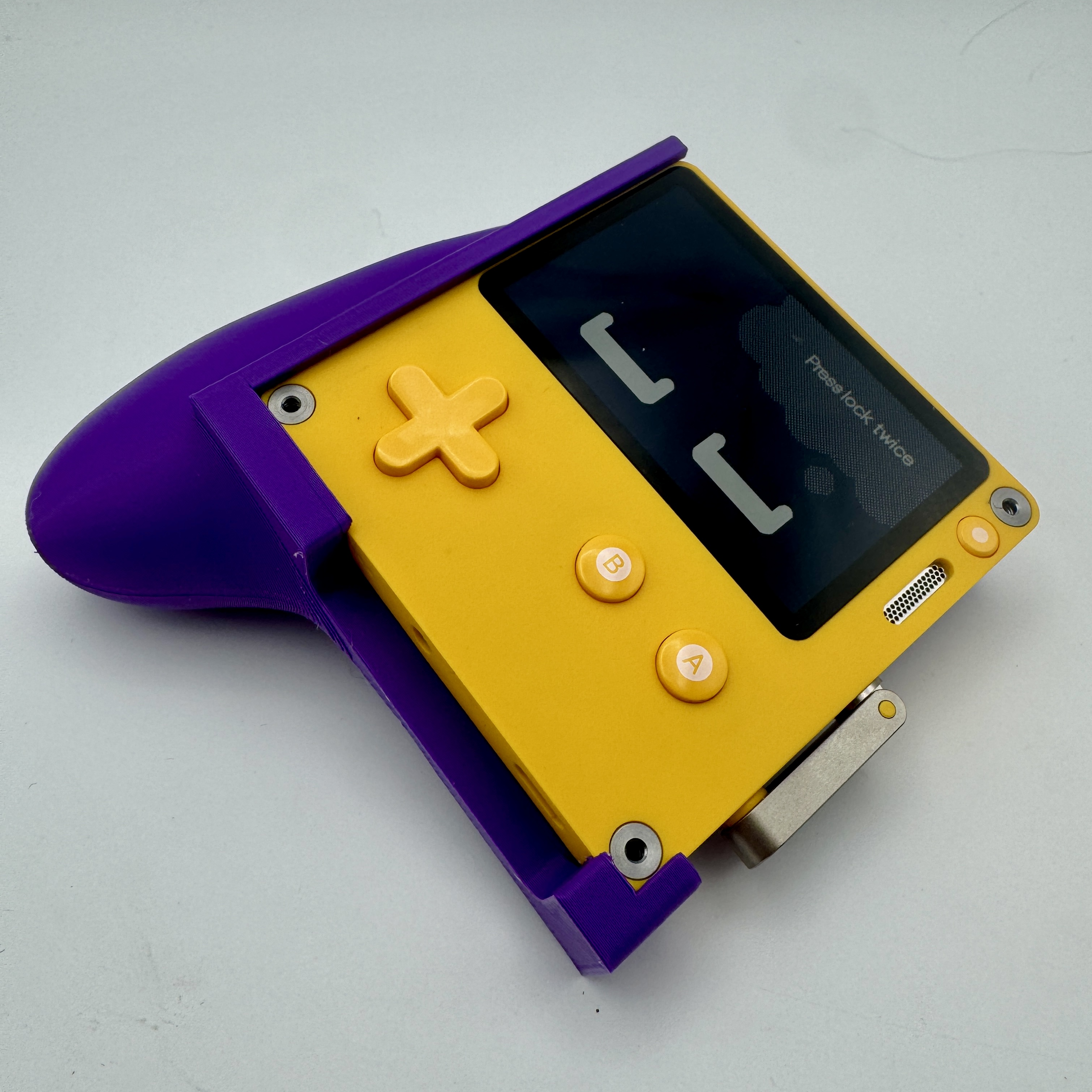 Playdate Controller Grip - No Additional Parts Needed