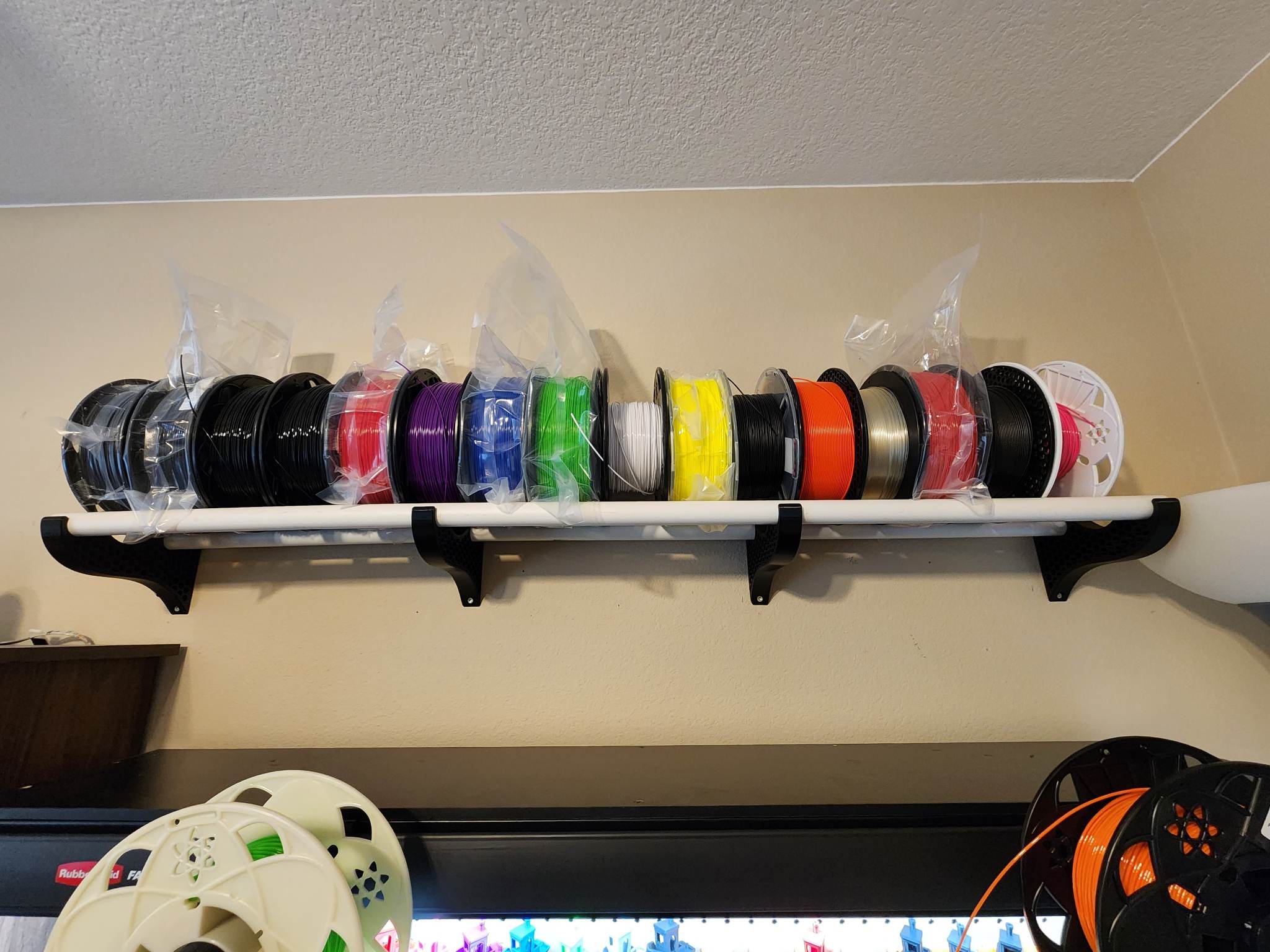 Filament Shelf Brackets By OverMaintained Download Free STL Model