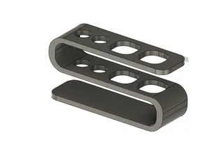 4x toothbrush holder