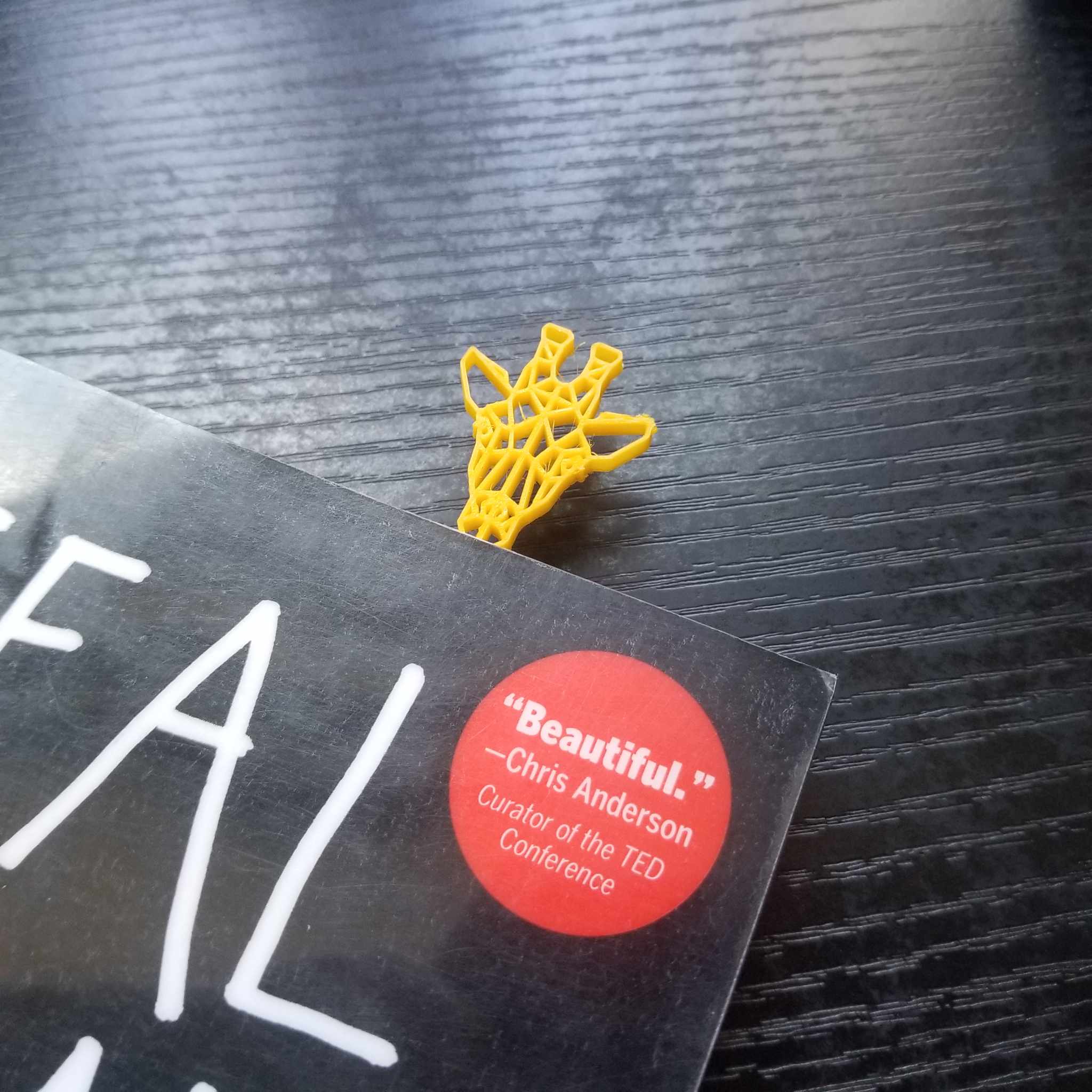 Miniatura 2 do modelo 3D Giraffe Bookmark