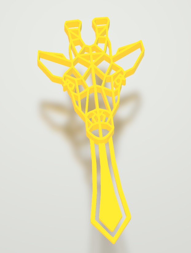 Giraffe Bookmark
