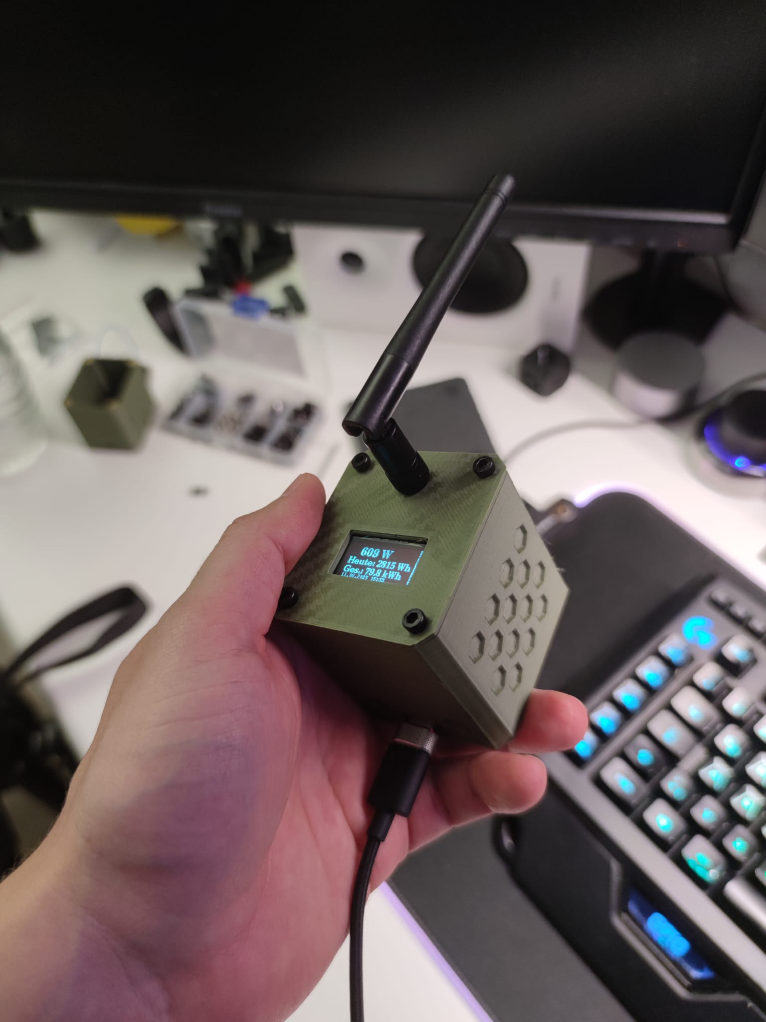 Military Style OpenDTU - AhoyDTU Case ESP32 for Hoymiles