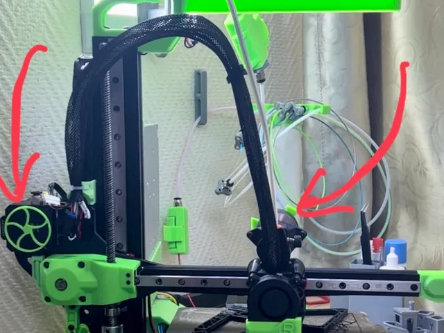 Extruder visualizer