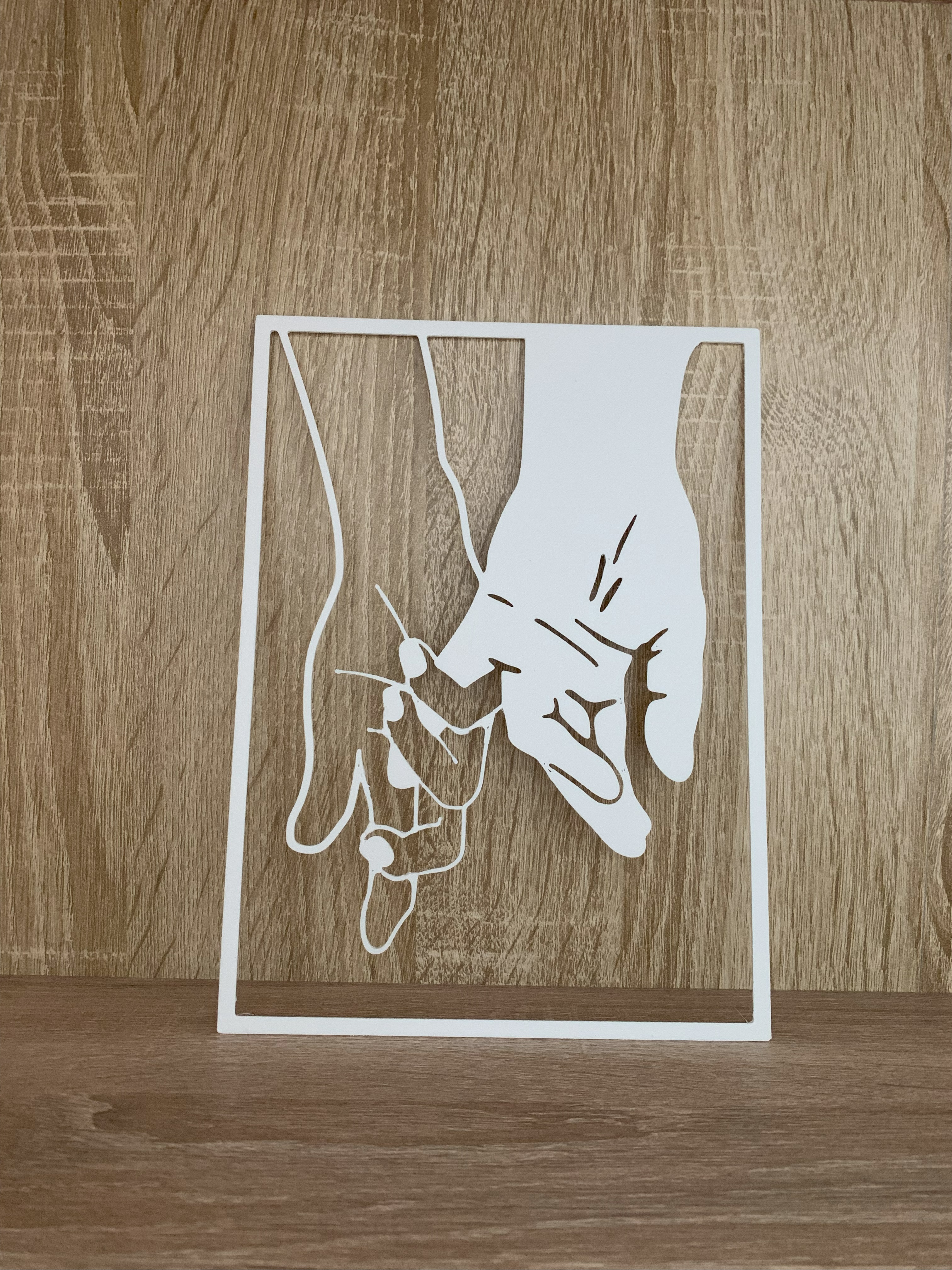 Holding hands