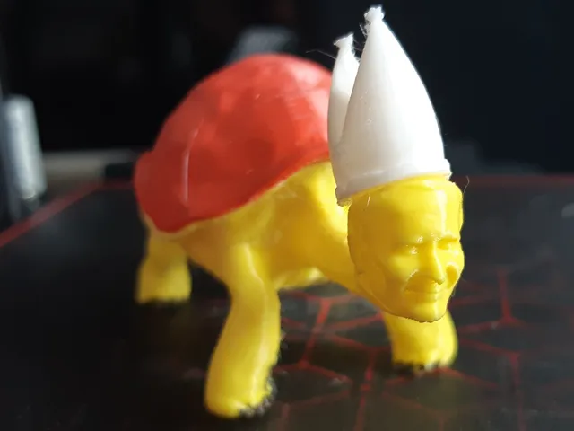 Jan papież żółwiowy wielokolorowy