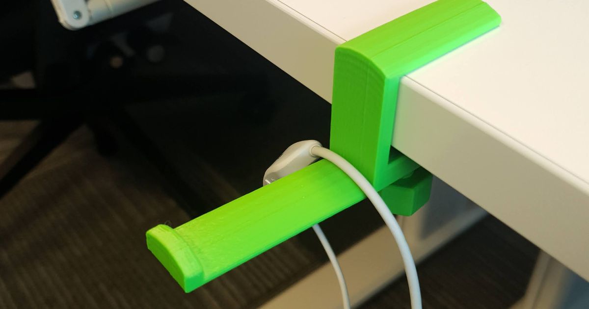 Customizable Headset Hanger by sio4 Download free STL model