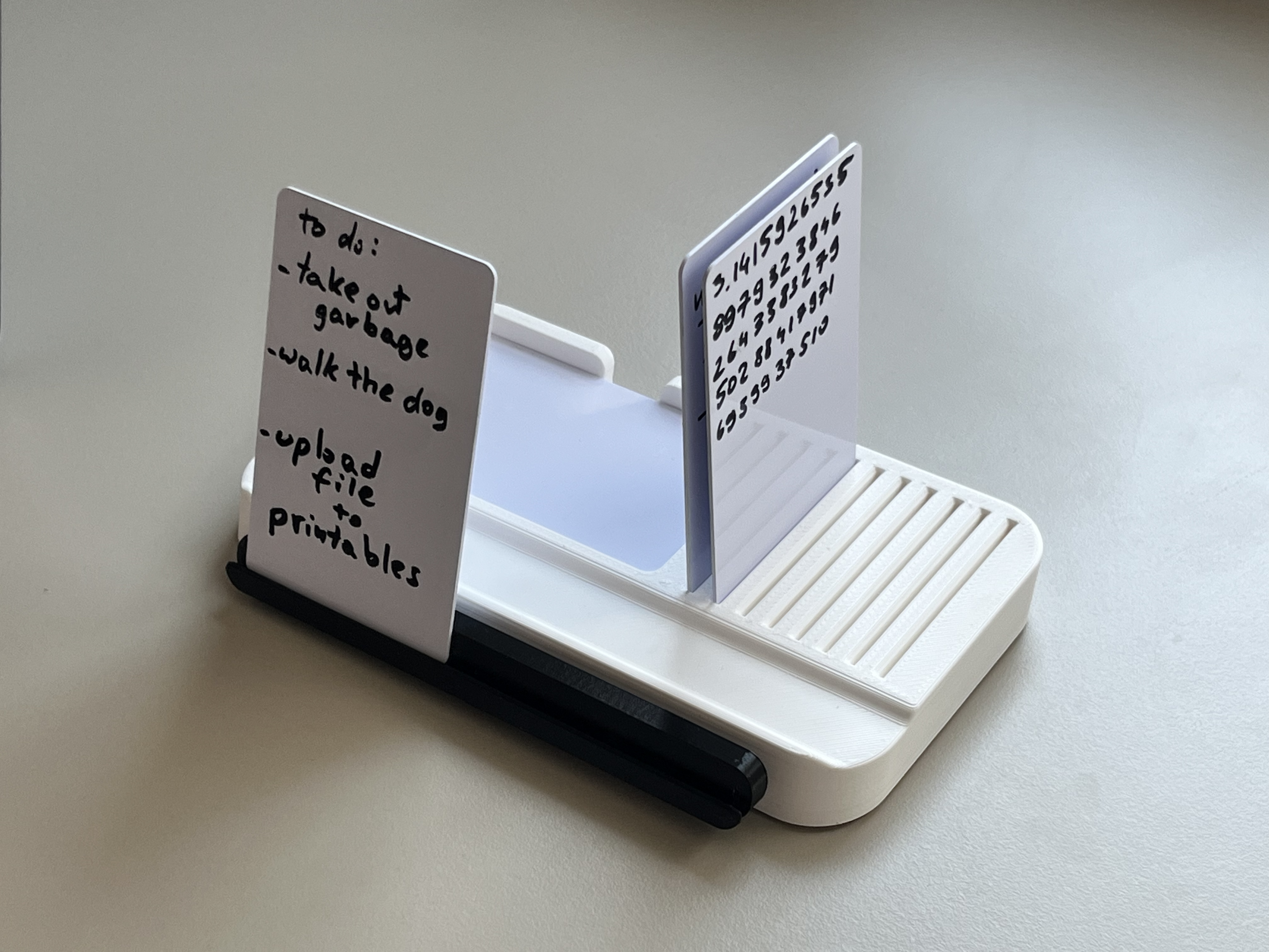 Dry Erase Note Organiser V2