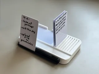 Dry Erase Note Organiser V2
