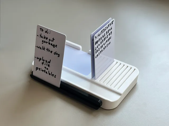 Dry Erase Note Organiser V2