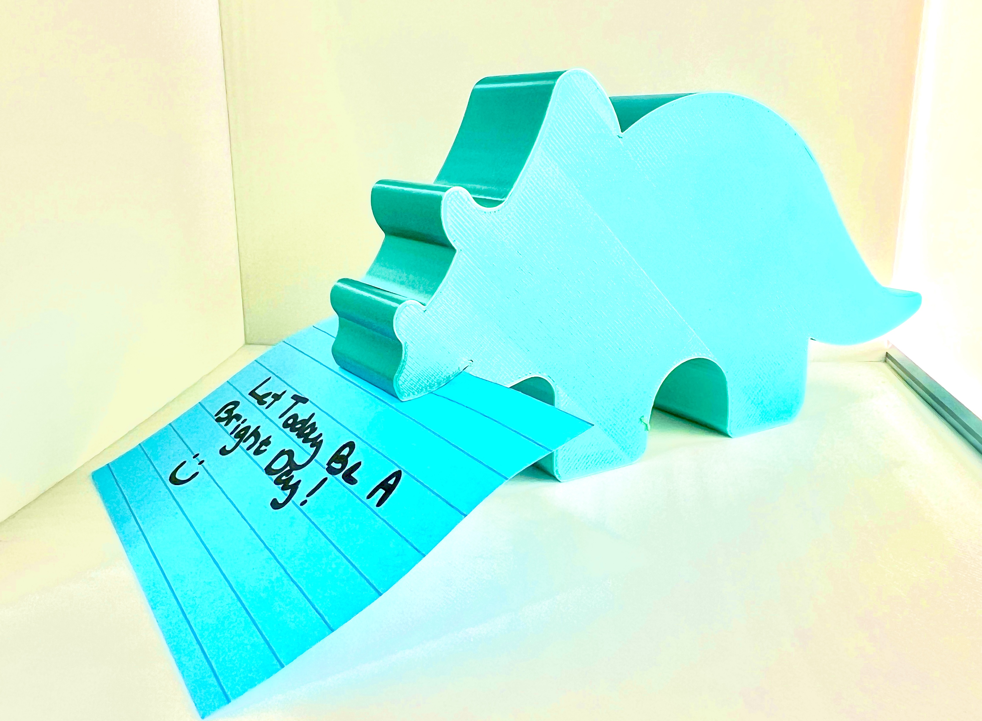 Triceratops Note Holder