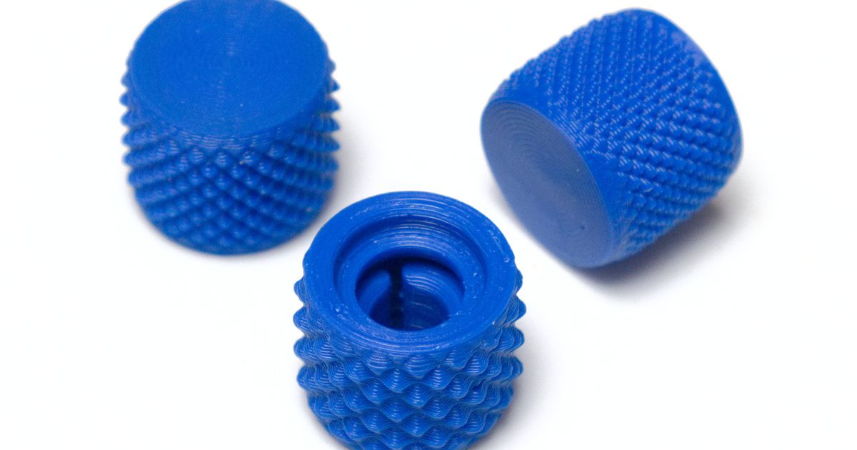 Knurled Knobs for Voron 0.2 Display by Geoff Download free STL model