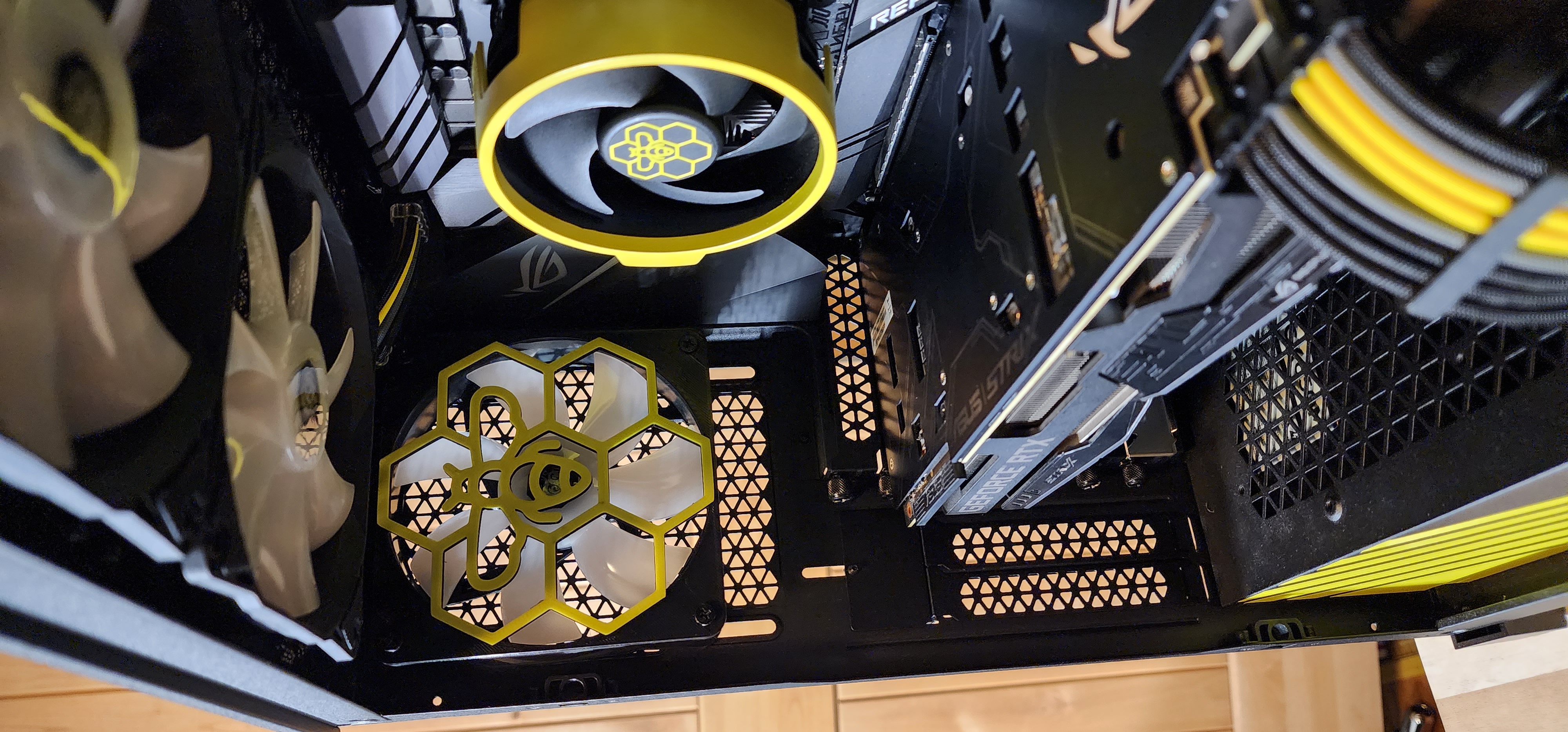 decorative 120mm fan grill