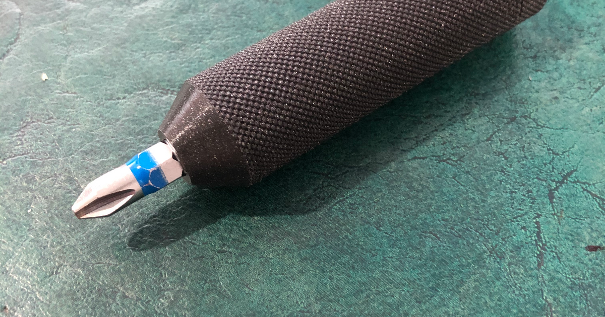 EDC Bit driver V2 by Cheesus Download free STL model