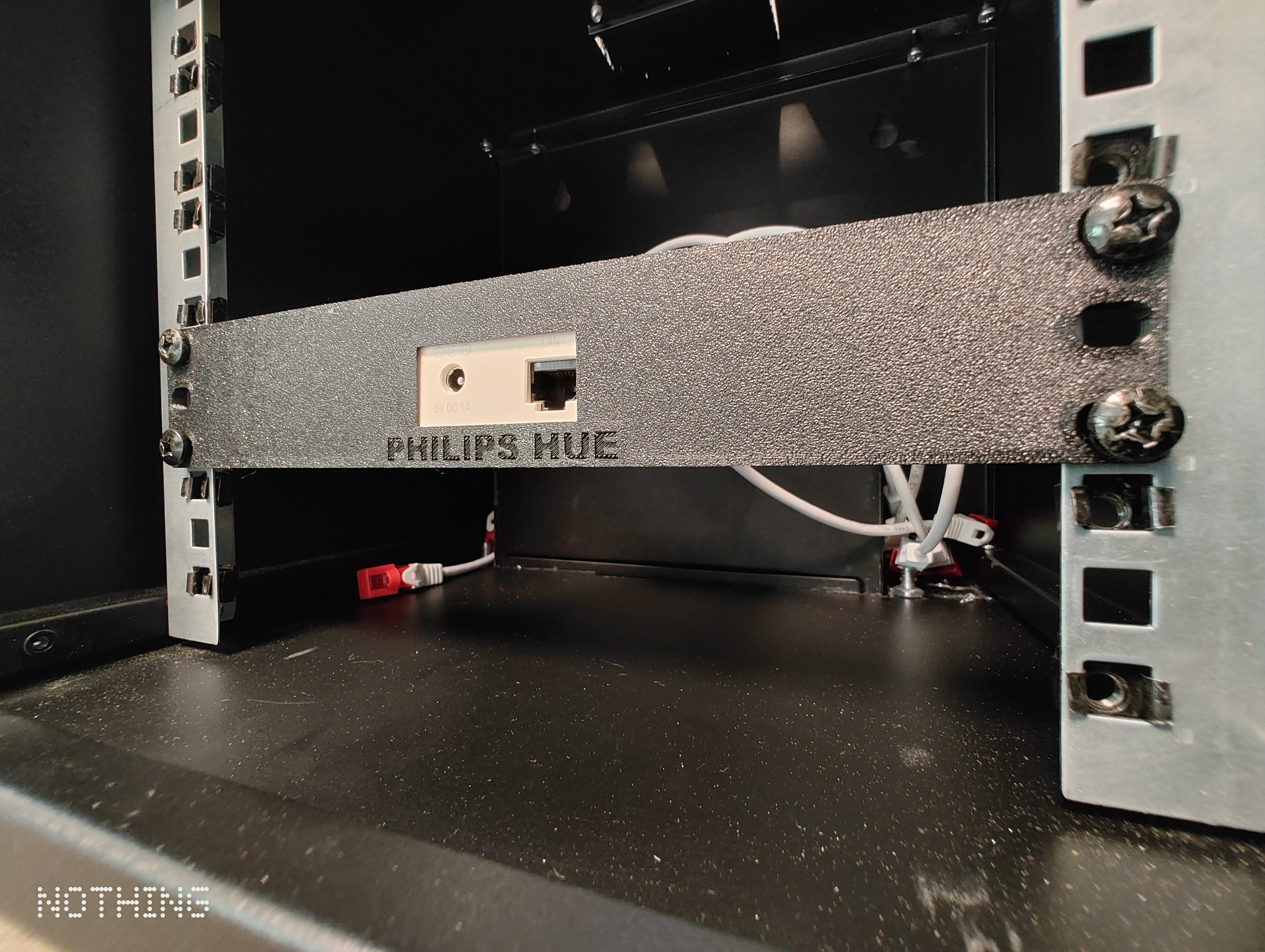 10" Rack mount for Philips Hue Bridge