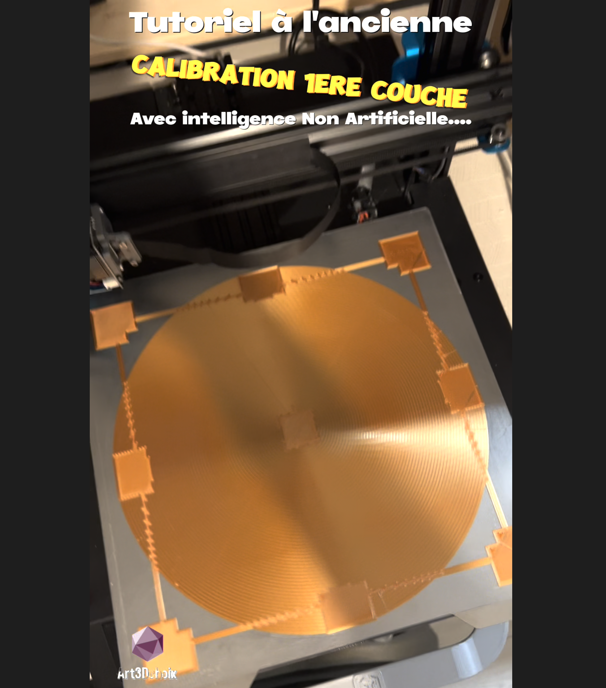 TEST First Layer Calibration + Bed level Correction "compatible with all printers"