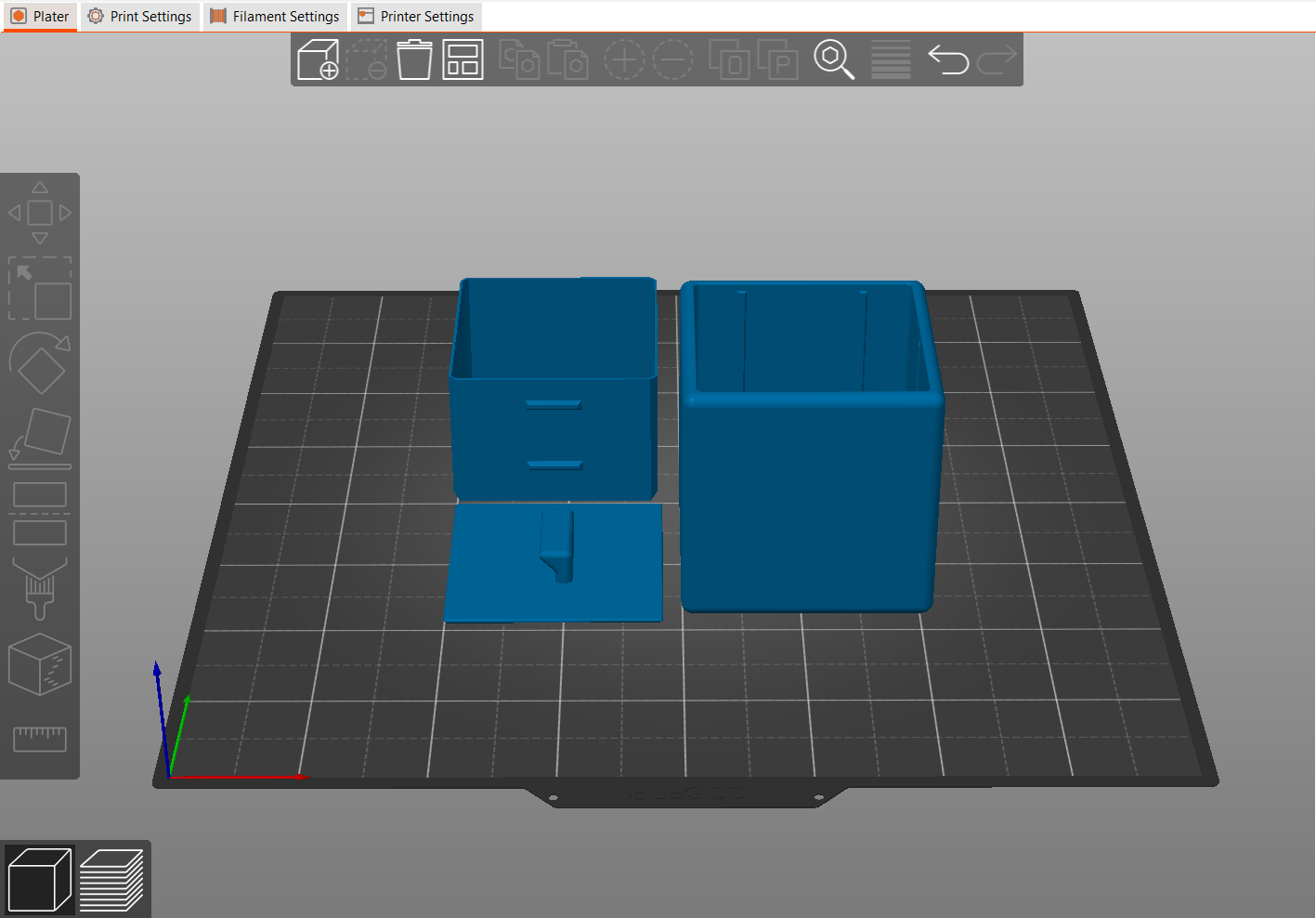 Tetris desk organizer by BM Paridae | Download free STL model ...
