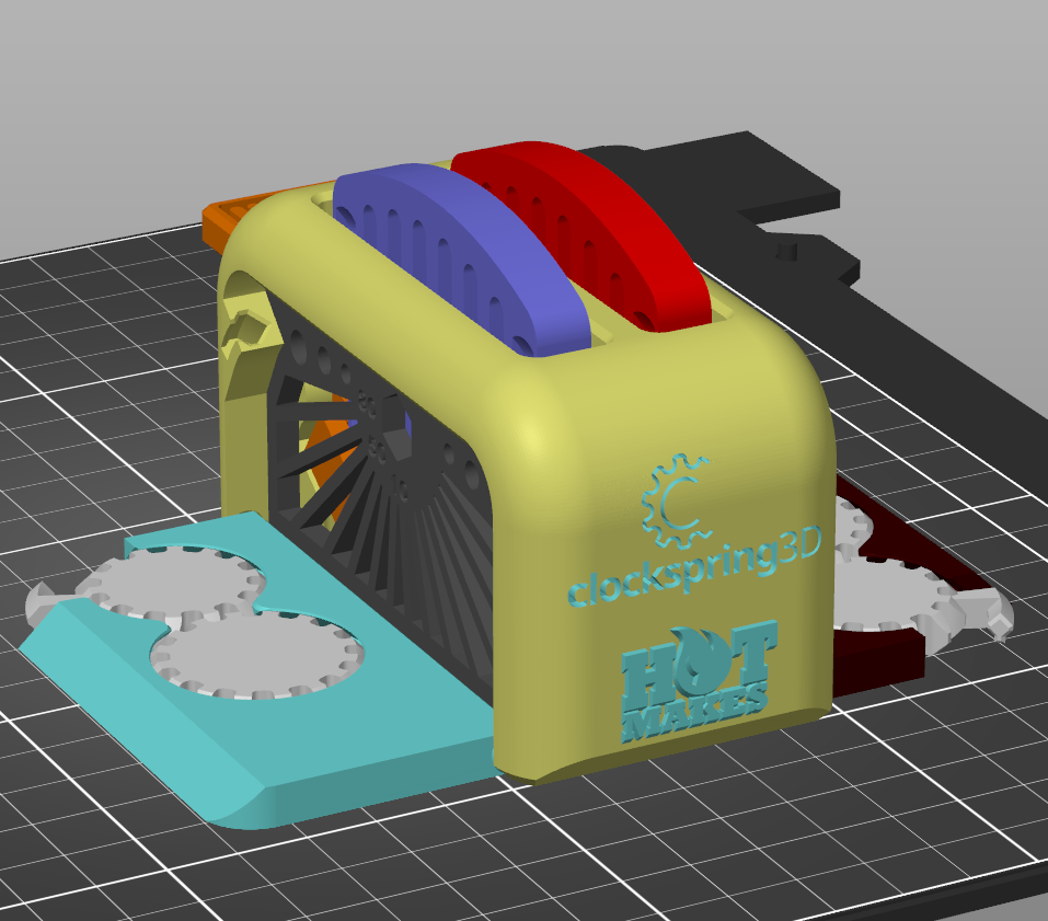 The Torture Toaster - 8 Color - INDX Test object