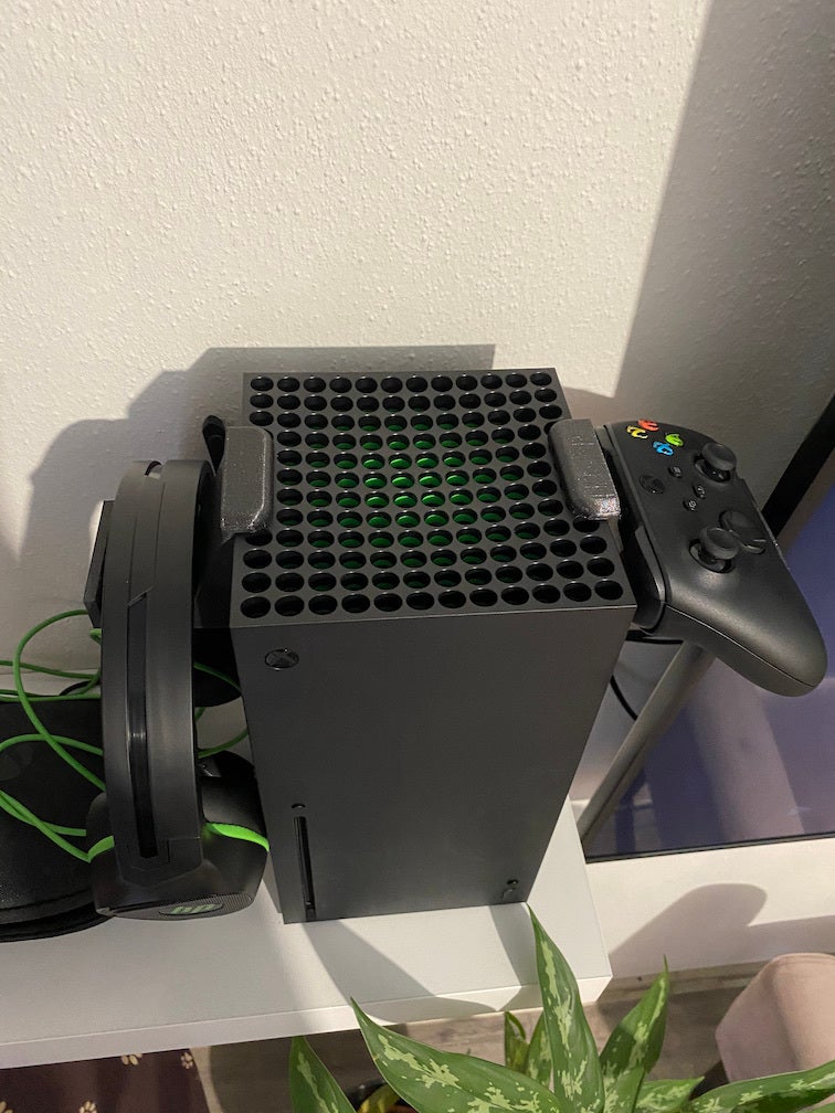 XBox Series X Headset holder by fotonoska Download free STL model