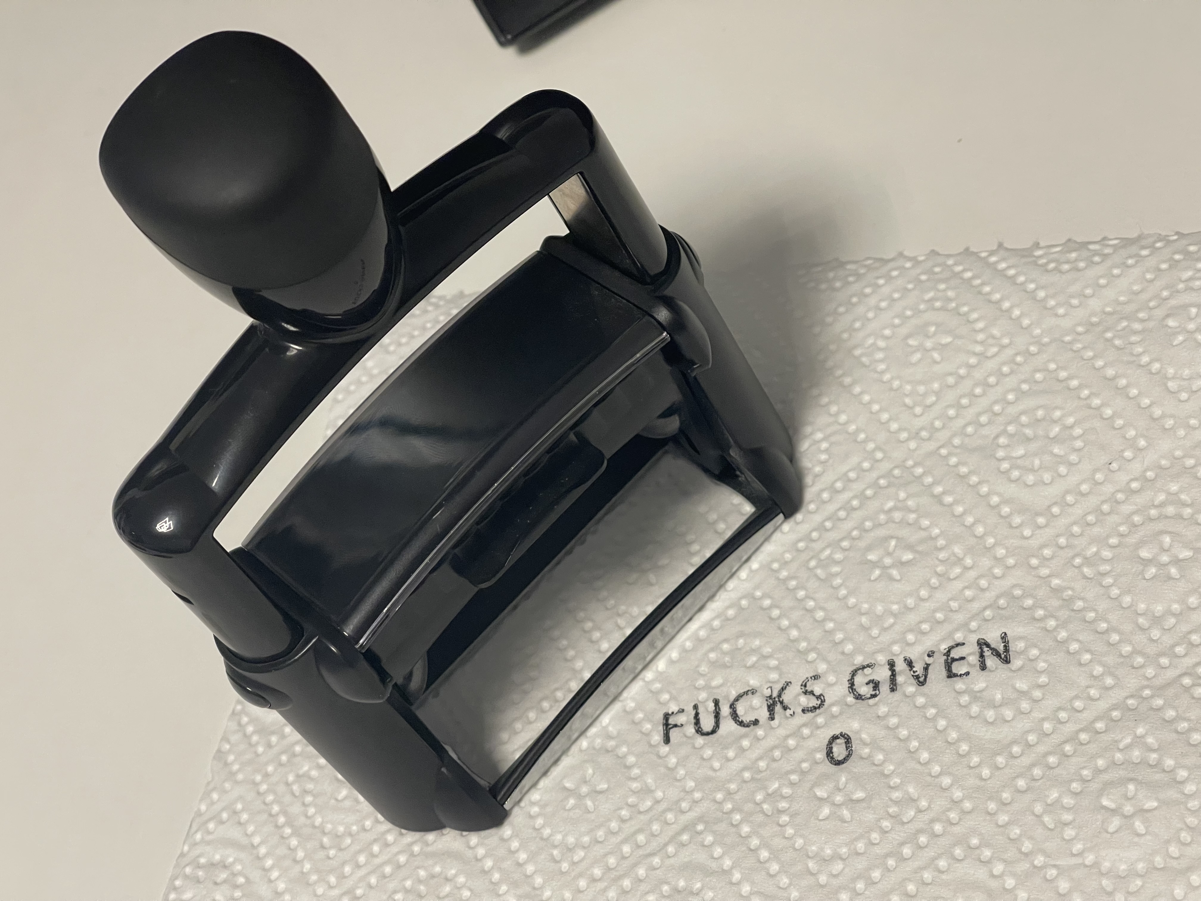 Zero F*cks Given Stamp