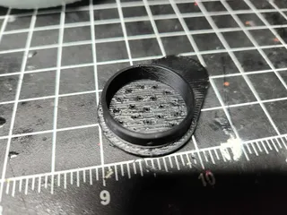 Better Airbrush Pot Filter Lid by Datura, Download free STL model