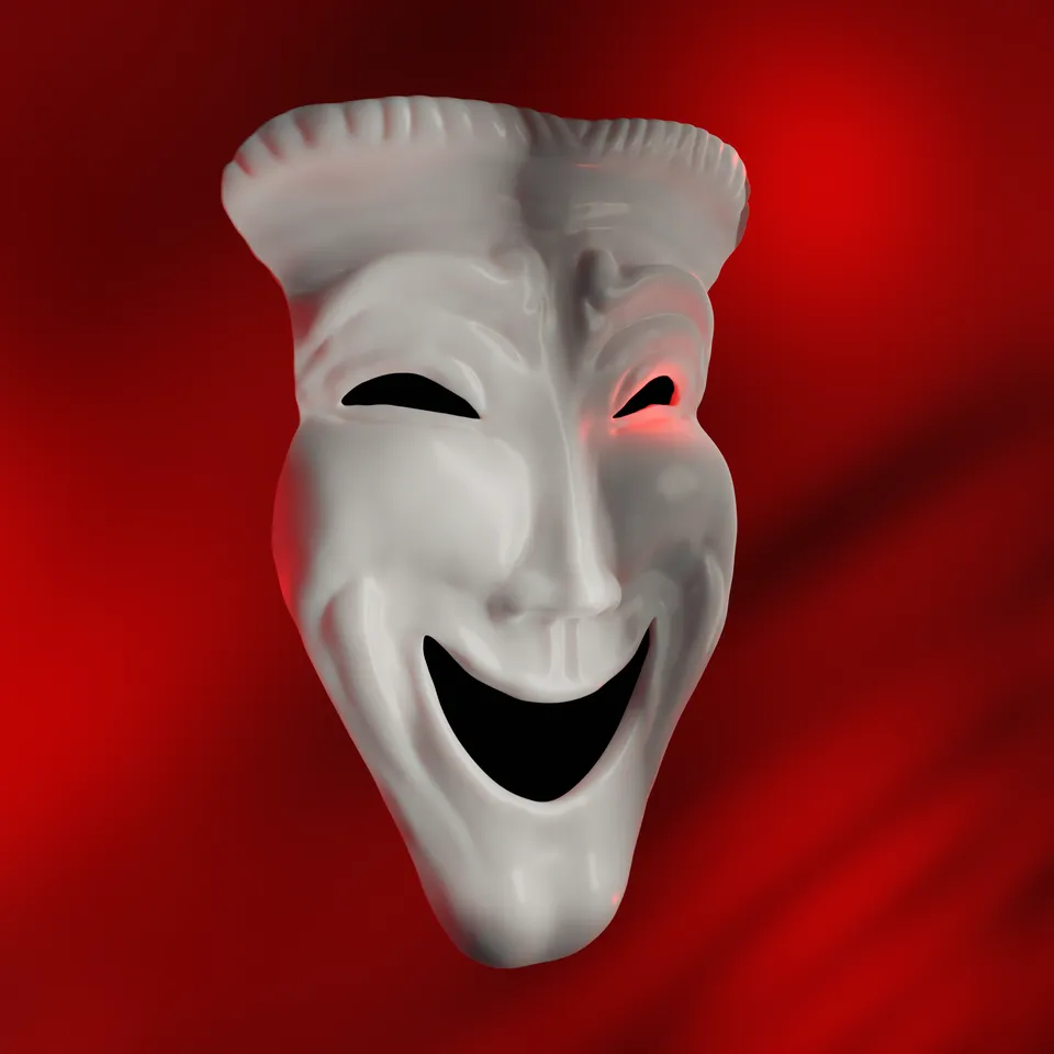 SCP 035 Mask, Happy & Sad by NovaDorium, Download free STL model