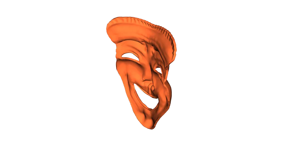 Pixilart - Scp 035 Theater Mask by Axes