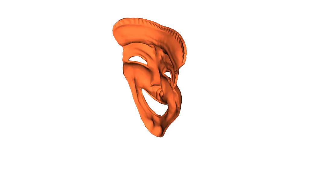 SCP 035 Mask, Happy & Sad by NovaDorium