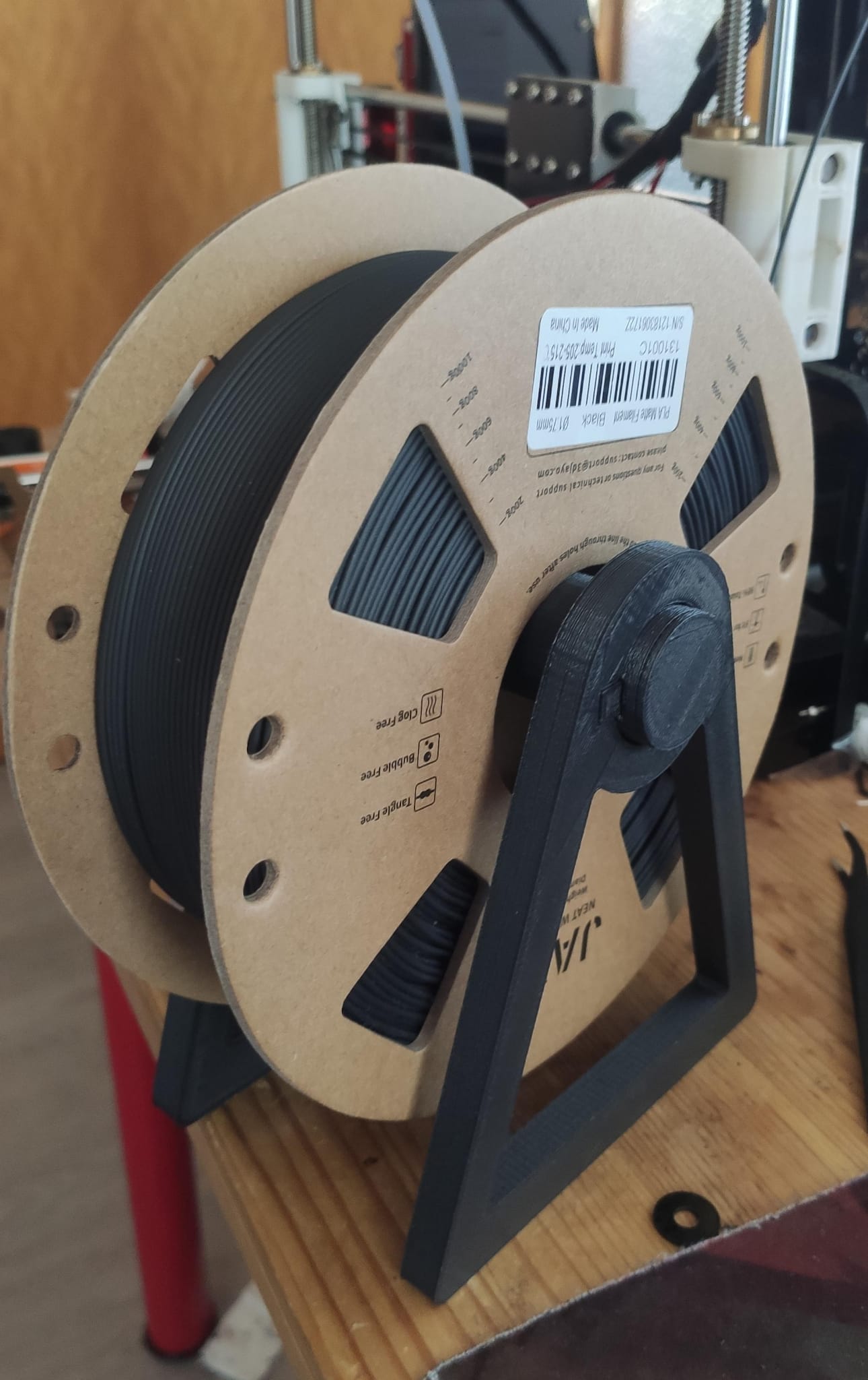 Simple Filament Holder by Joshi | Download free STL model | Printables.com
