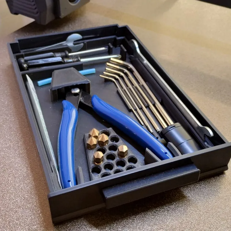 Neptune 3 & 4 Max Tool Organizer Tray by Sebastián Ruiz, Download free STL  model