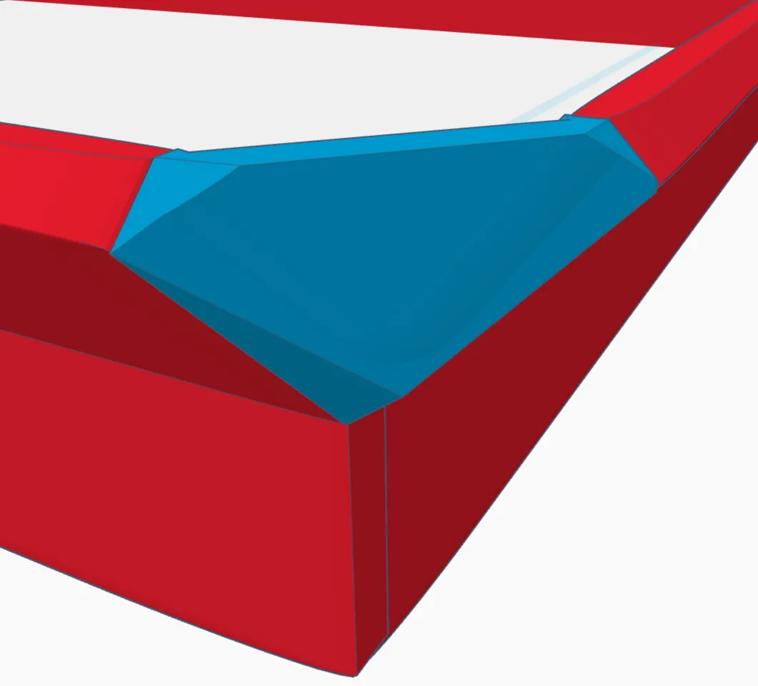 Finishing Corner for Modeling 45 degree edge piece by Bowieinc, Download  free STL model