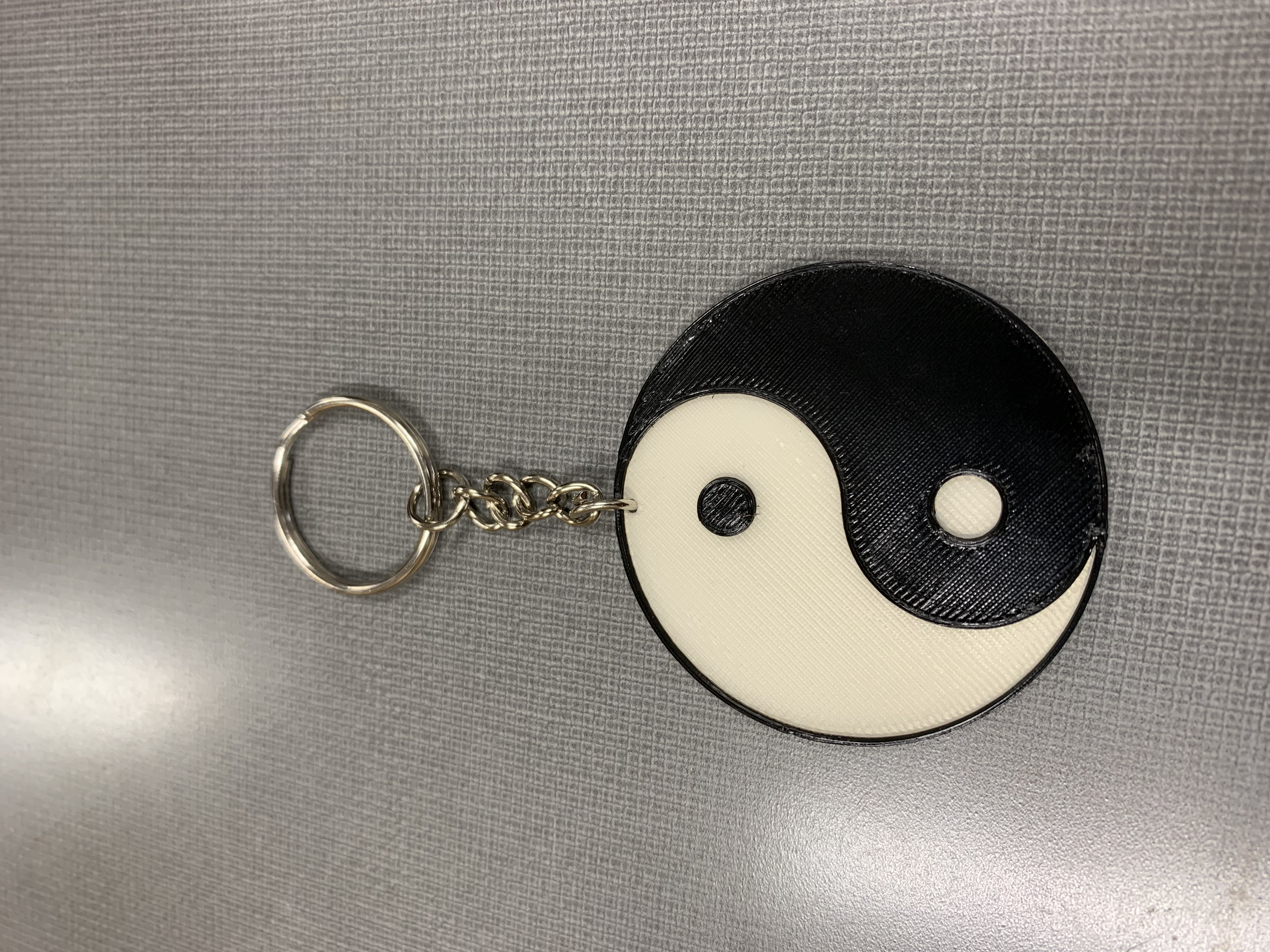 Yin Yang Keychain