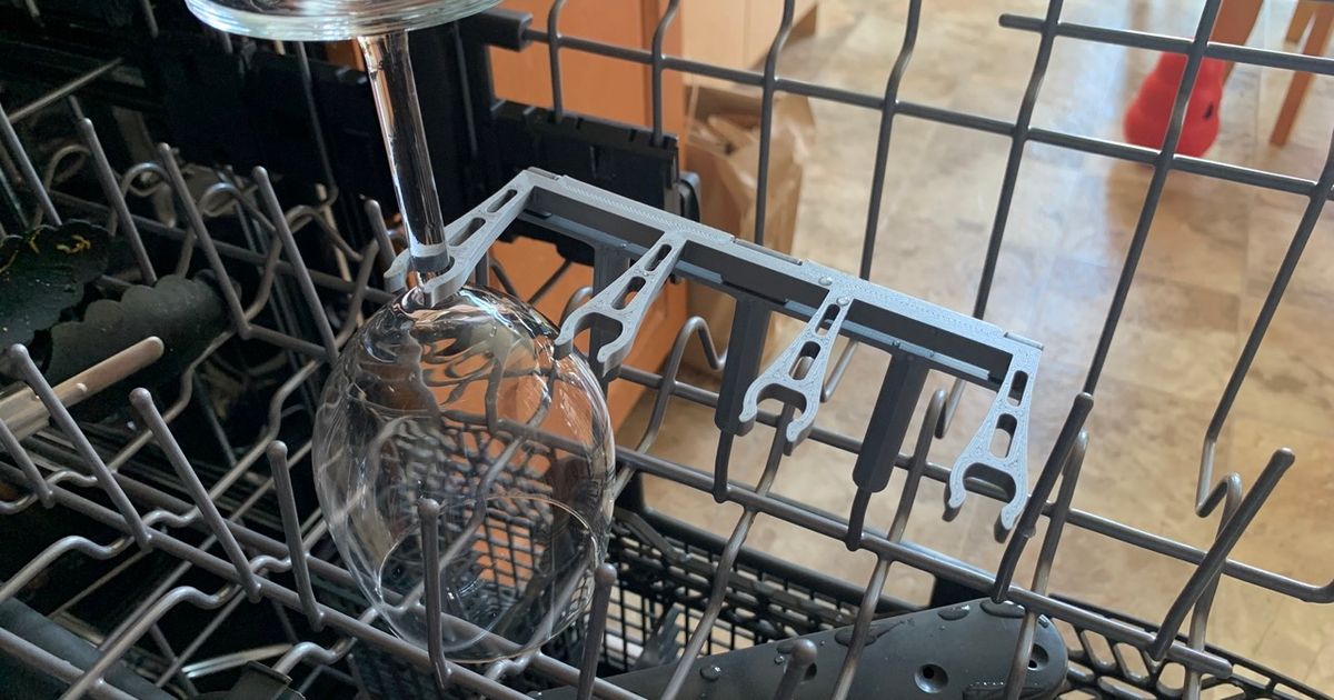 Dishwasher Stemwareholder by Beetlebeetle Download free STL model