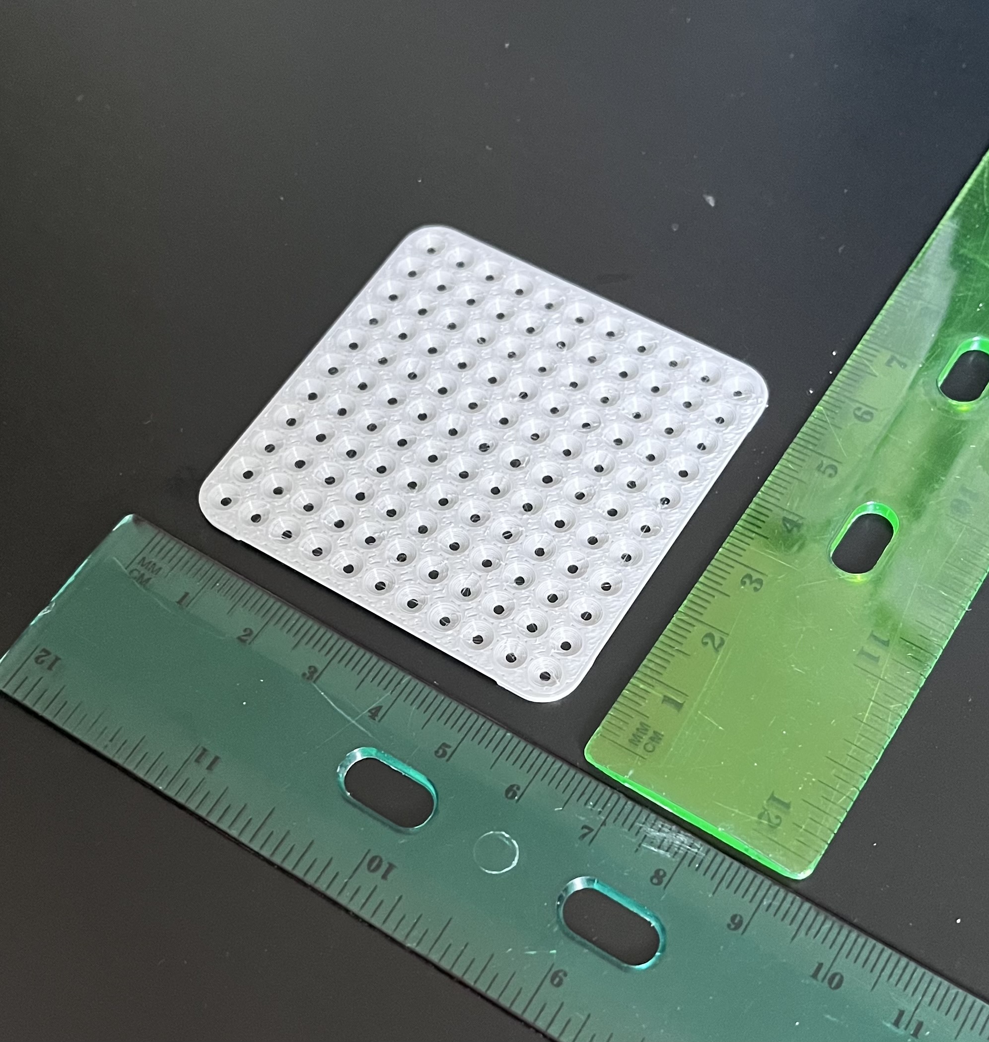 Miniatura 2 do modelo 3D D&D Grid Stencil (Dots)
