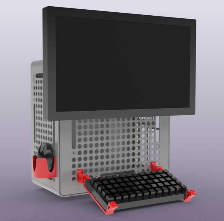 Mobile Qube 540 Battlestation (or Workstation) Mods