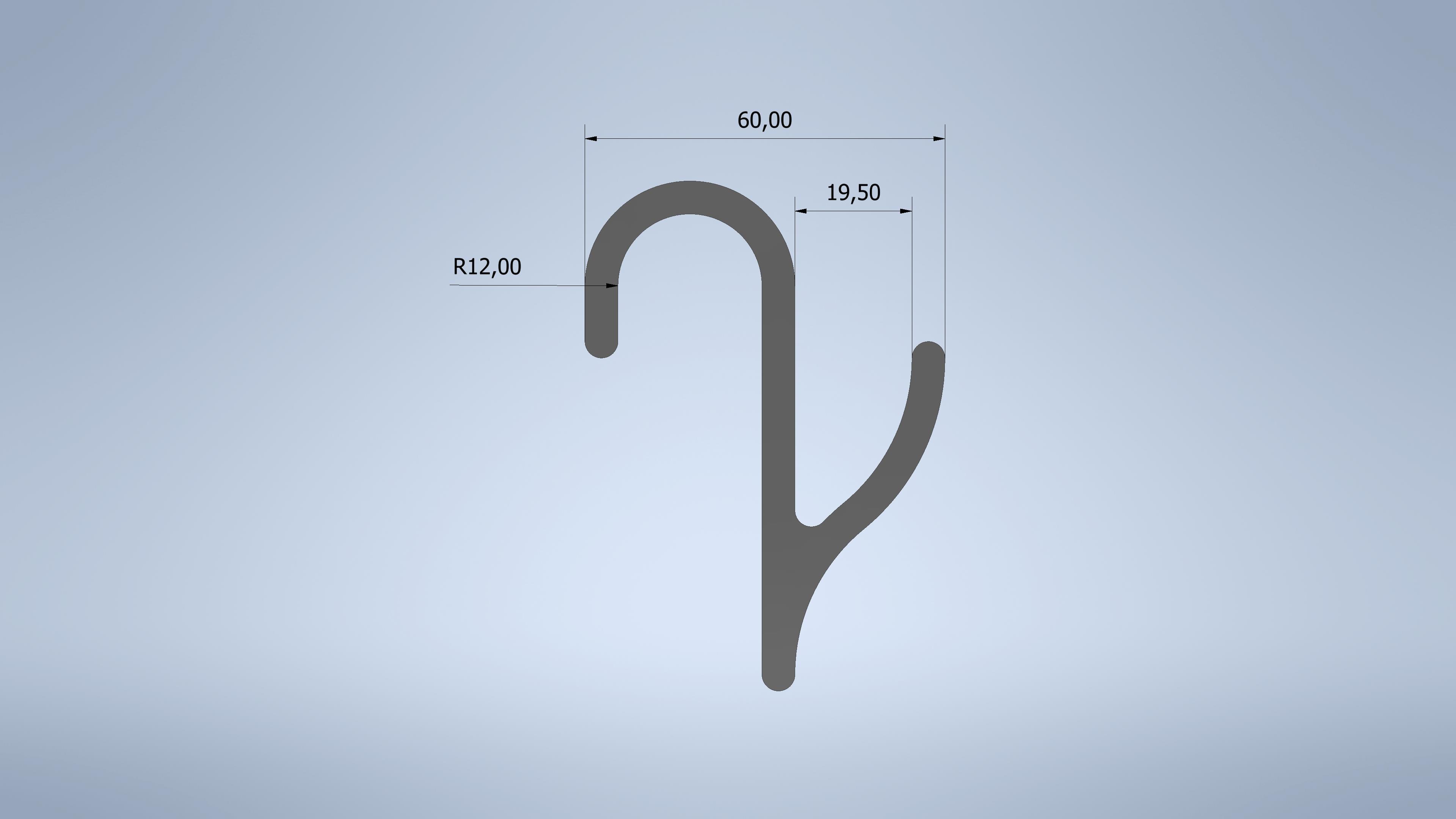 Miniatura 4 do modelo 3D Radiator towel hook