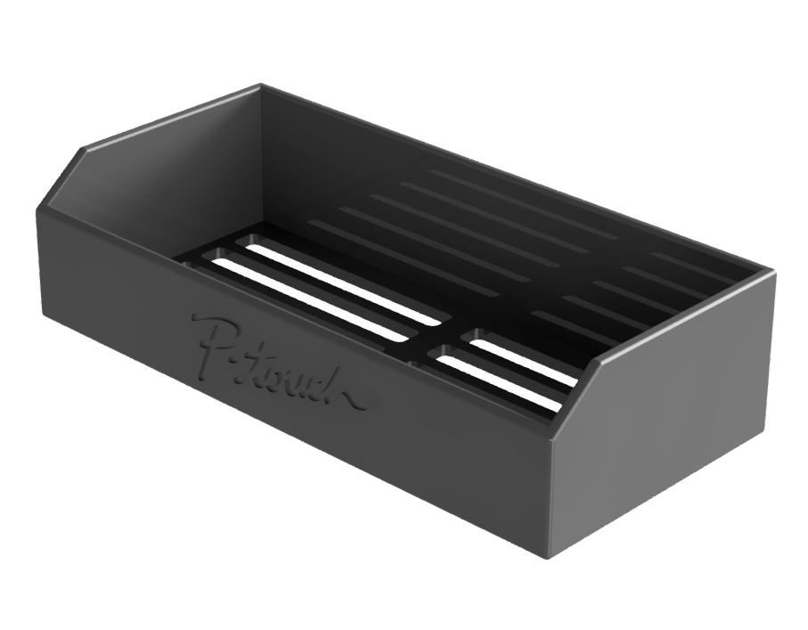 PTouch TZ Cassette Holder by thomers Download free STL model