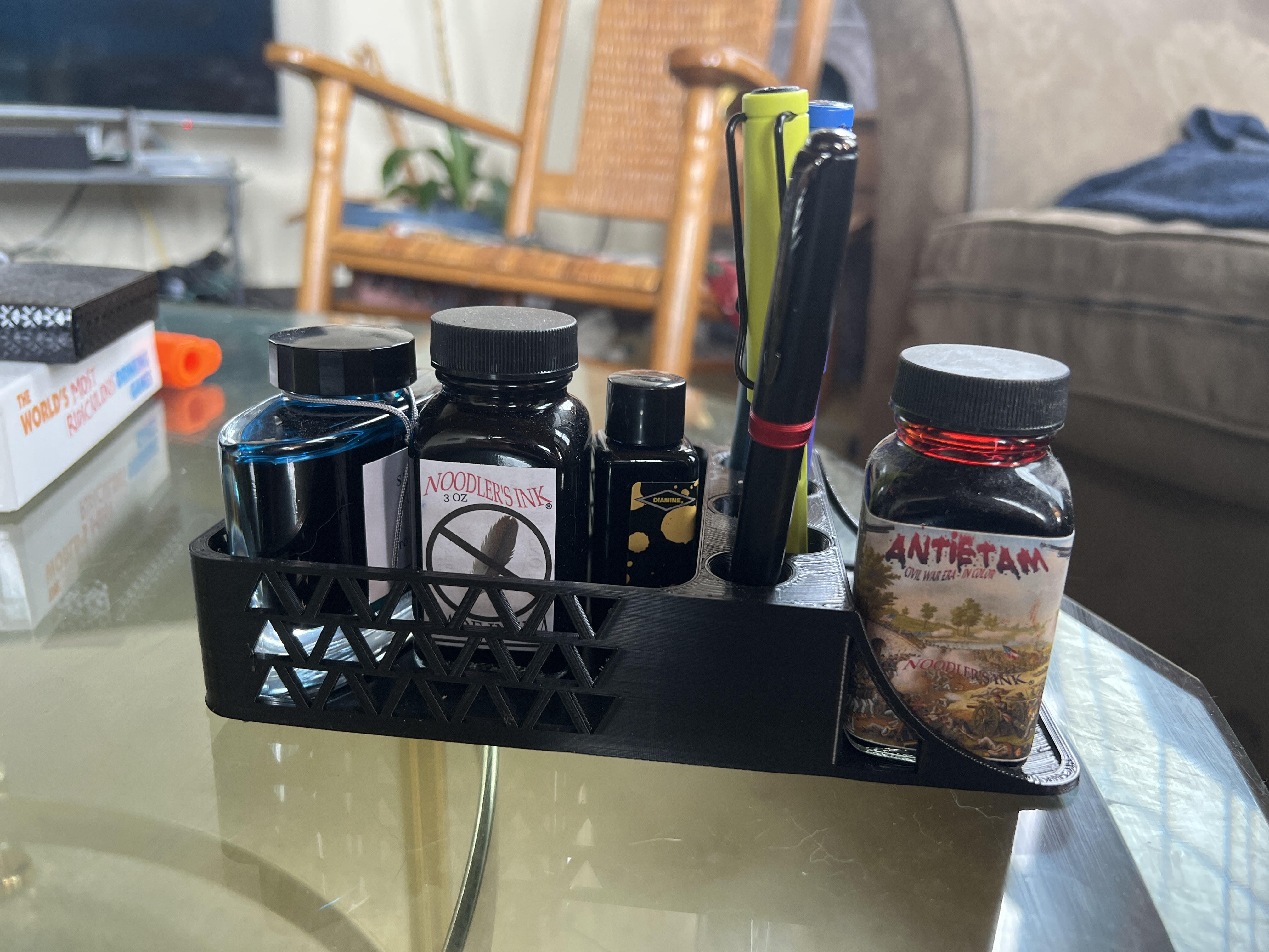 Fountain Pen Filling Station or General Desk Organizer
