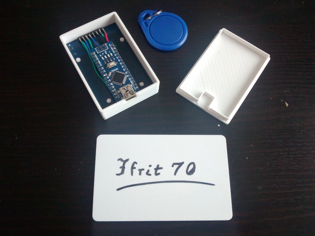 rfid box for rc522 and arduino nano von Ifrit | Kostenloses STL-Modell ...