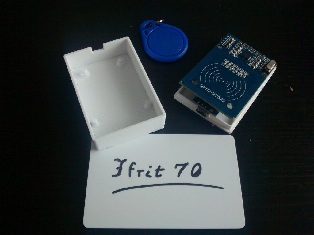 rfid box for rc522 and arduino nano von Ifrit | Kostenloses STL-Modell ...
