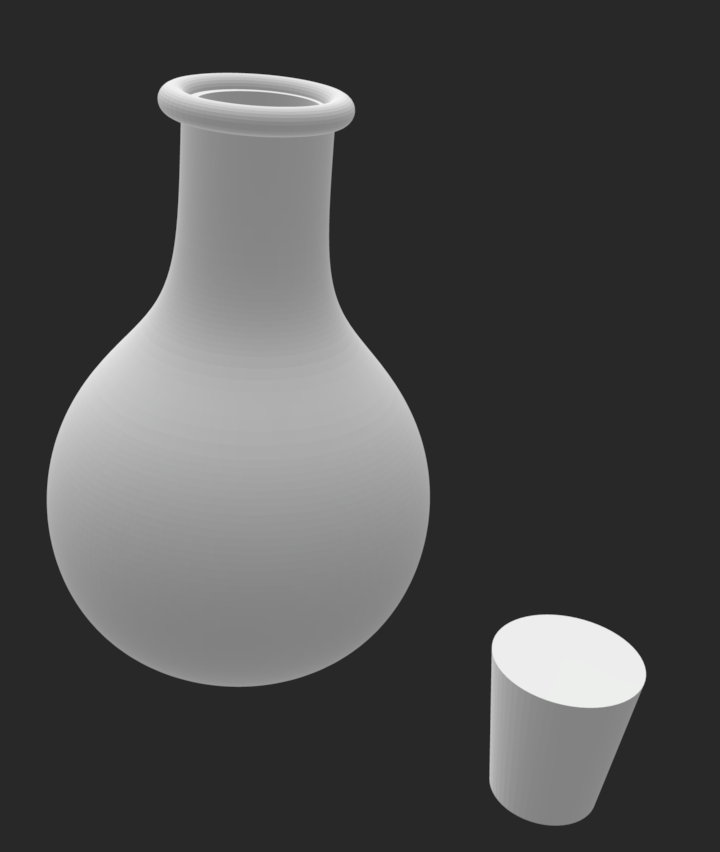 Witch Potion Bottle (Fairies) (Potions)