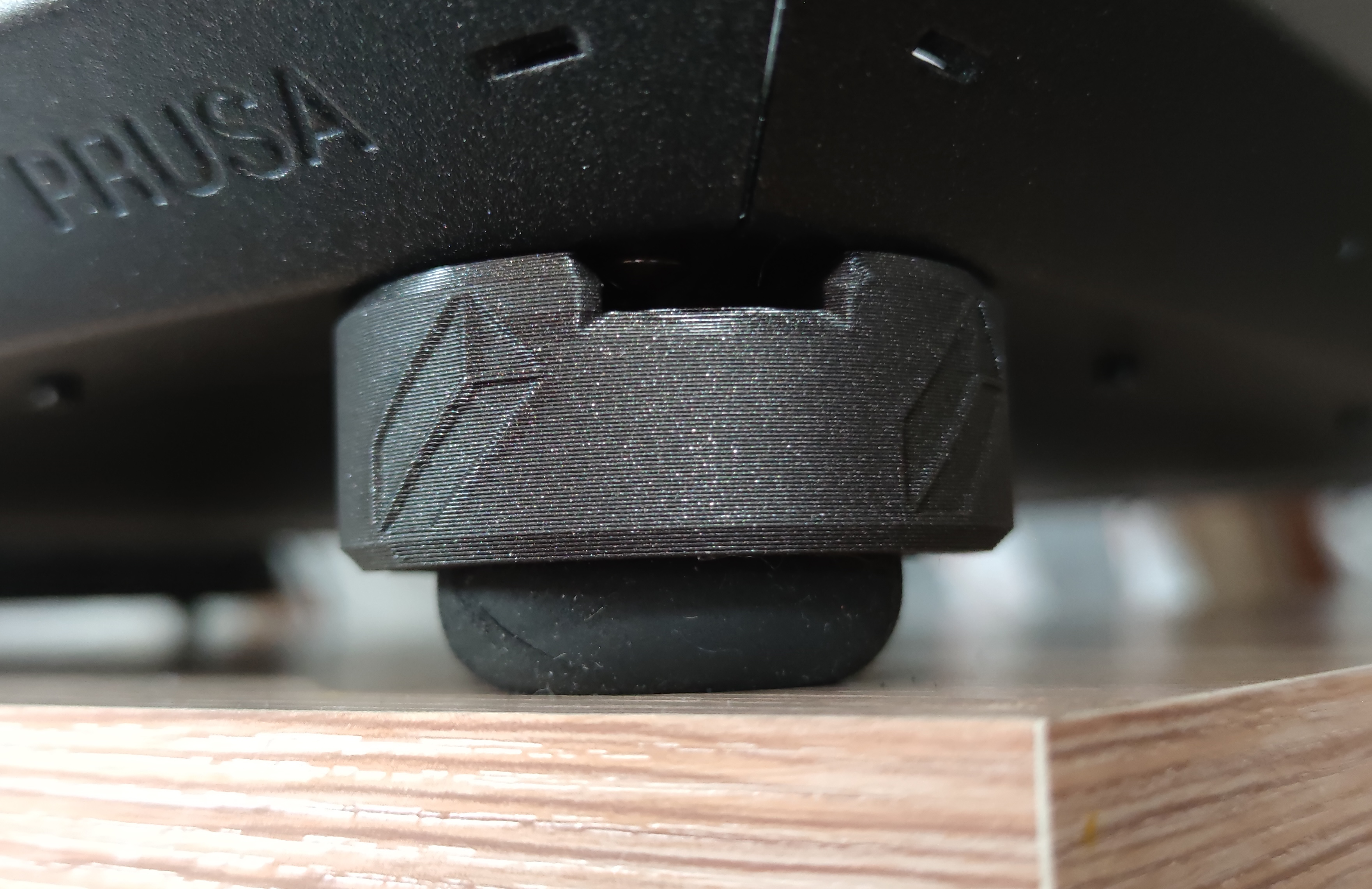 Prusa enclosure damper foot