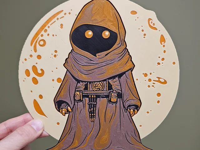 Star Wars (Inspired) "Teeny-Tiny Utinni" HueForge Jawa
