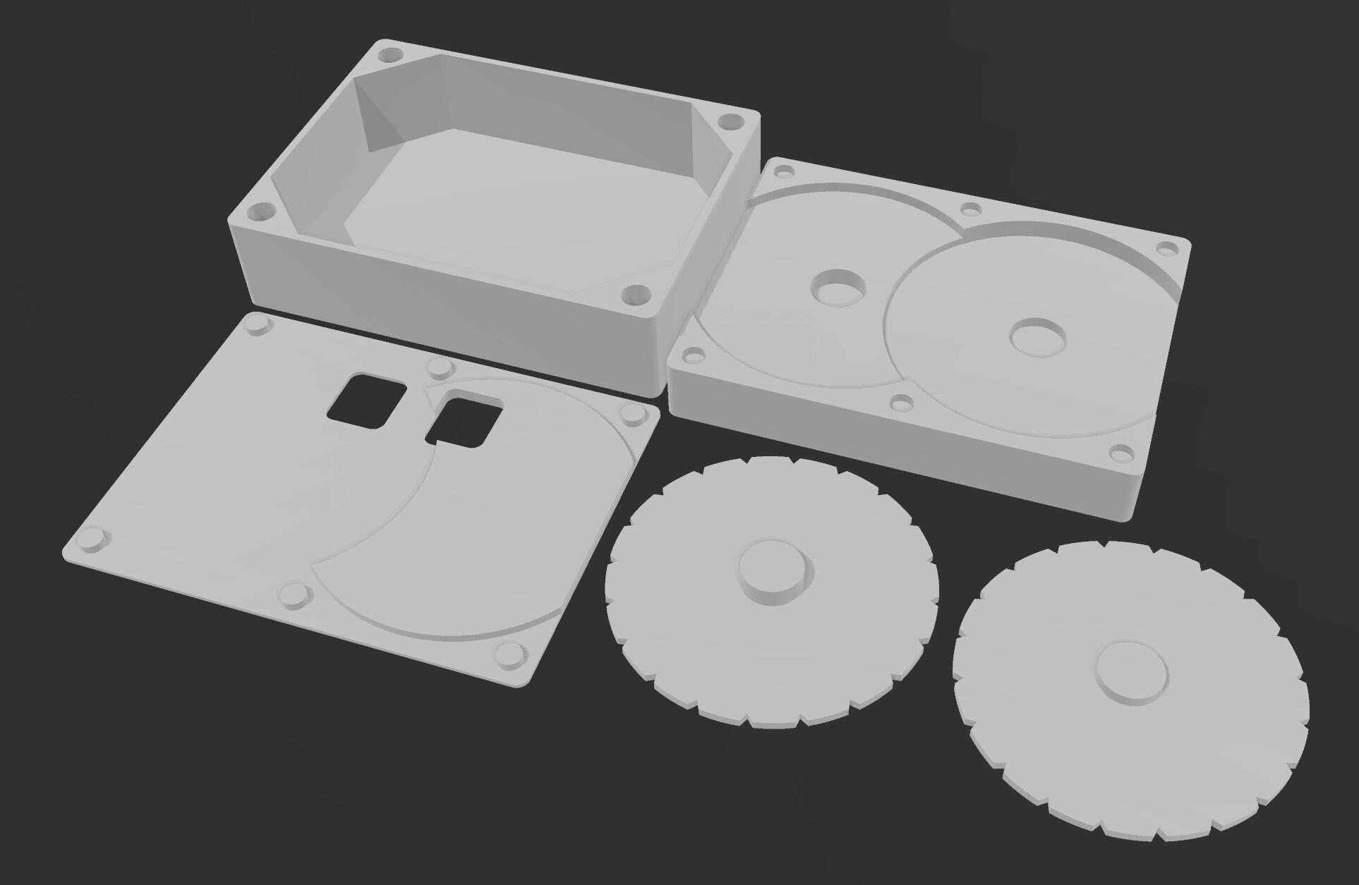 Life Counter Dice Box with by Preischl 3D Printables Store
