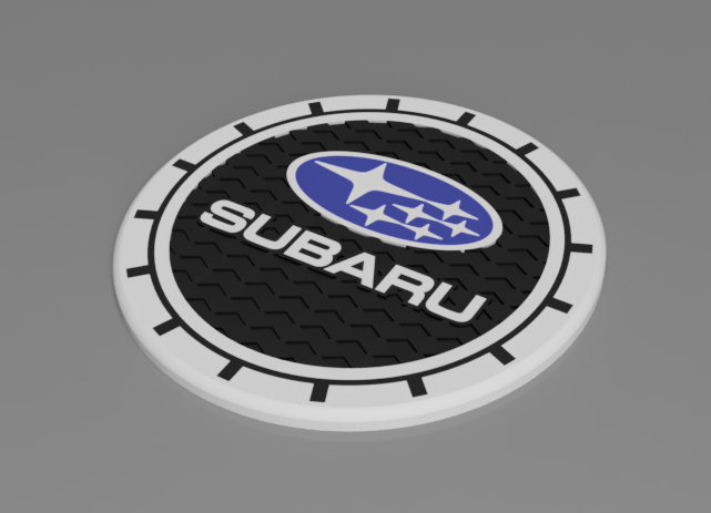 Subaru Logo Coaster