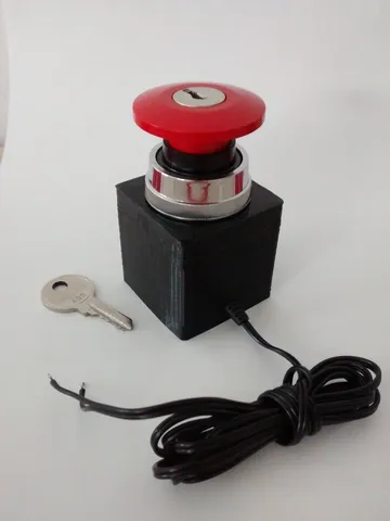 Emergency Stop Button adapted to tact switch