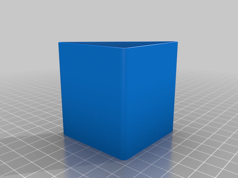 Miniatura 4 do modelo 3D Silica gel triangular Box