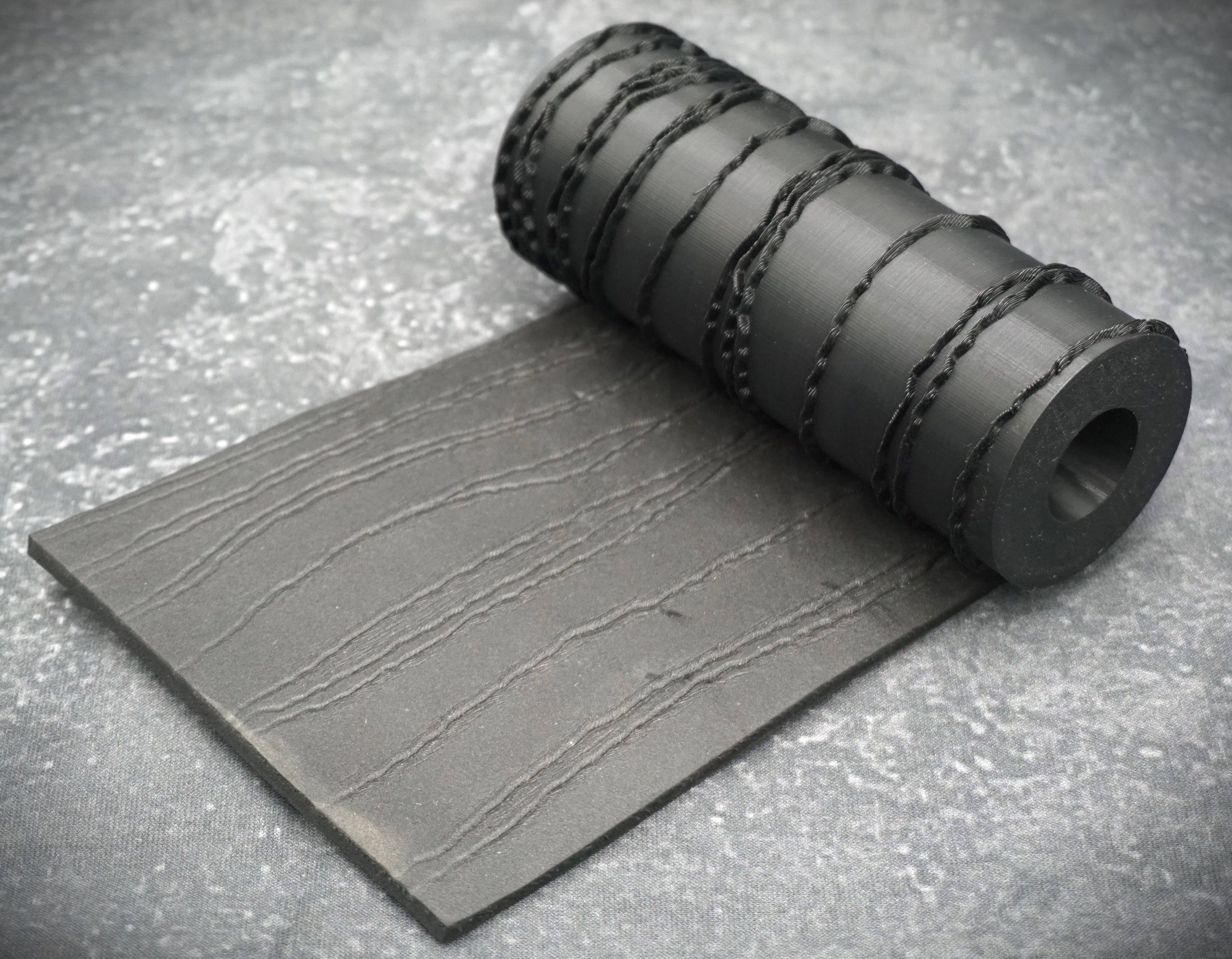 Textured Roll With Bone Pattern