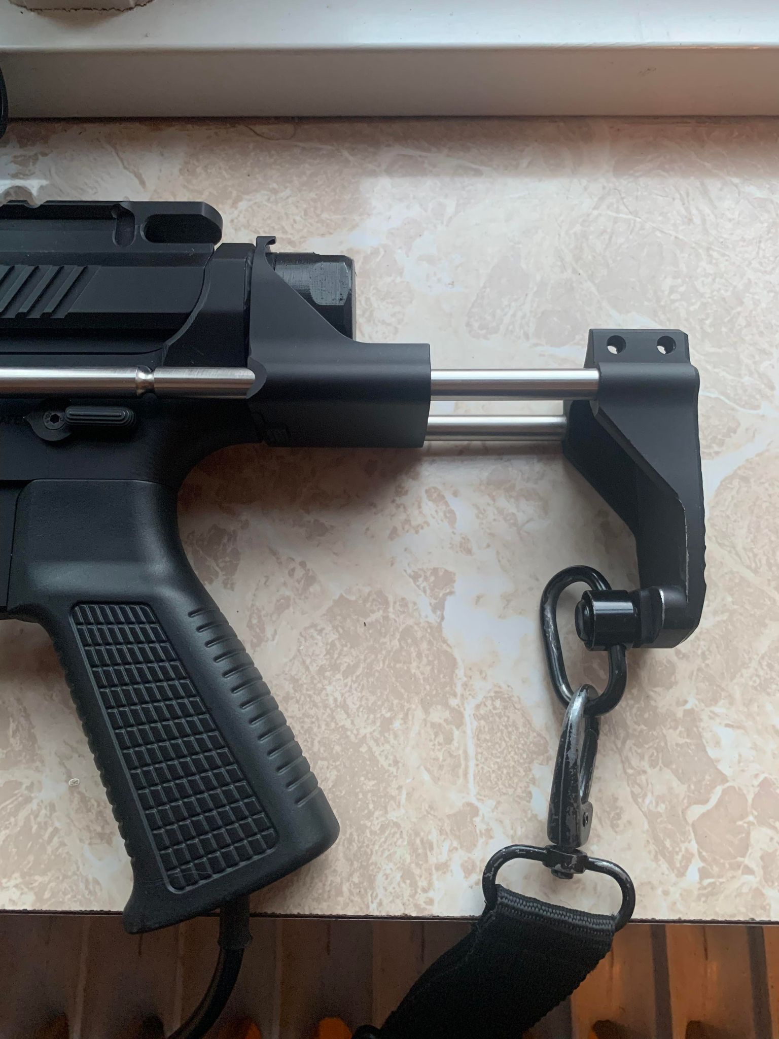 MTW 9 PDW Stock Buffer Tube Cap by Thor Download free STL model